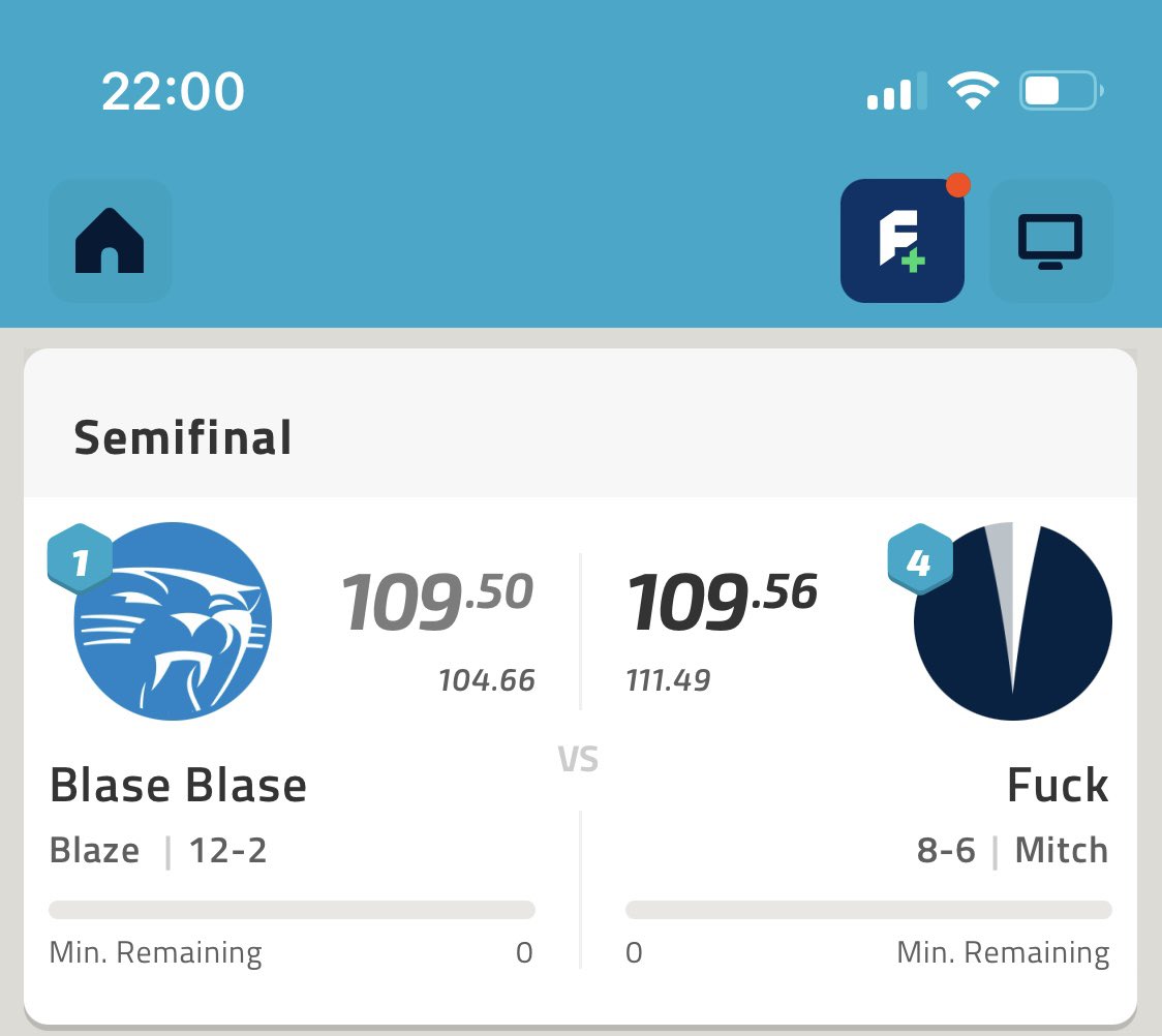 blaze_rios's tweet photo. I might never play fantasy football again after this… absolutely speechless https://t.co/DYzdvp7XZ0