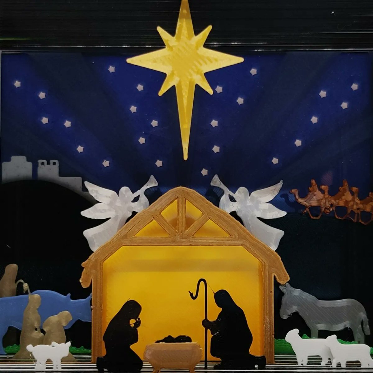 PhilaminarPrint's tweet photo. Here's mine! What a great advent calendar! Thanks @3DPrintBunny . https://t.co/K3g5WahuOG