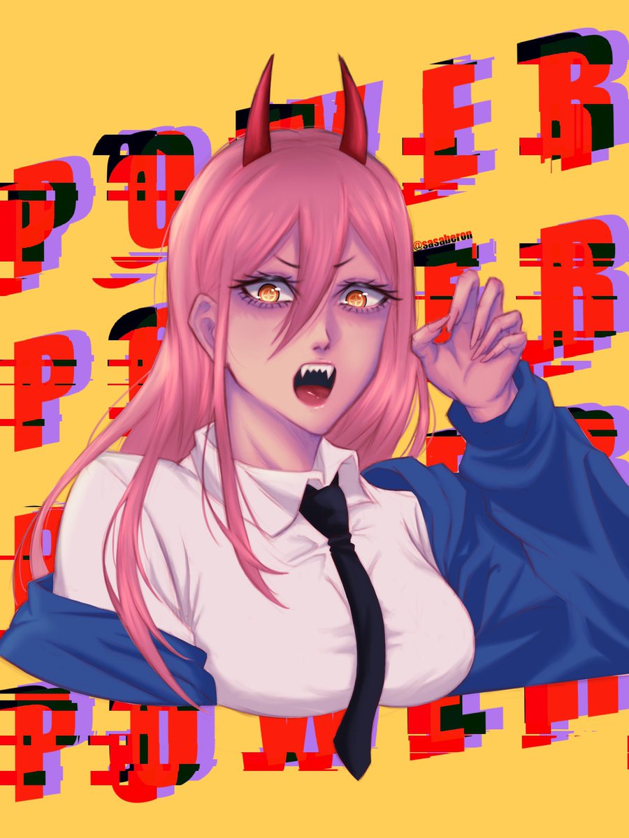 sasaberon's tweet photo. POWER Fan art

#chainsawman #digitalart #commissionsopen #animefanart https://t.co/NLUa0NULHI