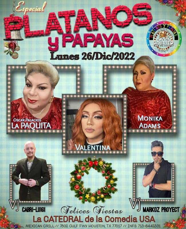 CabriLuigi's tweet photo. #CASADELCABRITOHOUSTONTX
#catedraldelacomedia
#tel7136442331
#Mexicangrill
#Shows #Mixdrinks #Dragshows
#karaoke #comediantes #USA https://t.co/CL7bk8NBzj