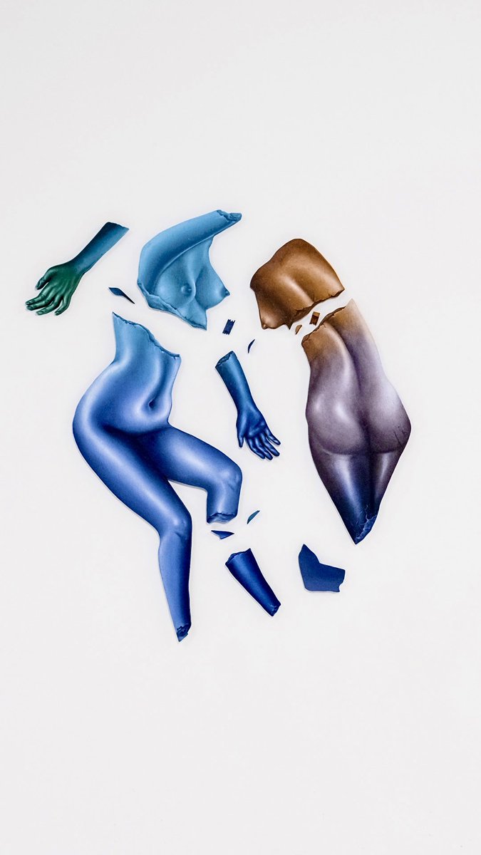 Almendrab1's tweet photo. made a painting 
a collector can arrange 
&amp; move around https://t.co/uo4pwXVOHk
