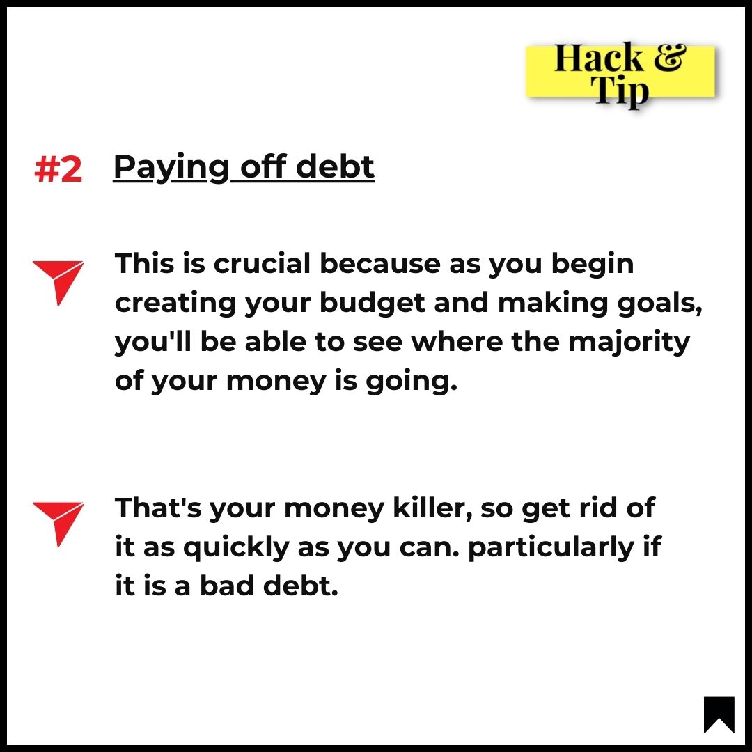 hackndtip's tweet image. Here's how you should approach the game of money 💰
Follow @hackndtip for such more easy and handy tips 😊
#tipsandtricks #hacks #lifehacks #business #businessmindset #moneyideas #moneymindset #finance #financetips #investment #fund #debt  #goals  #businessmotivation