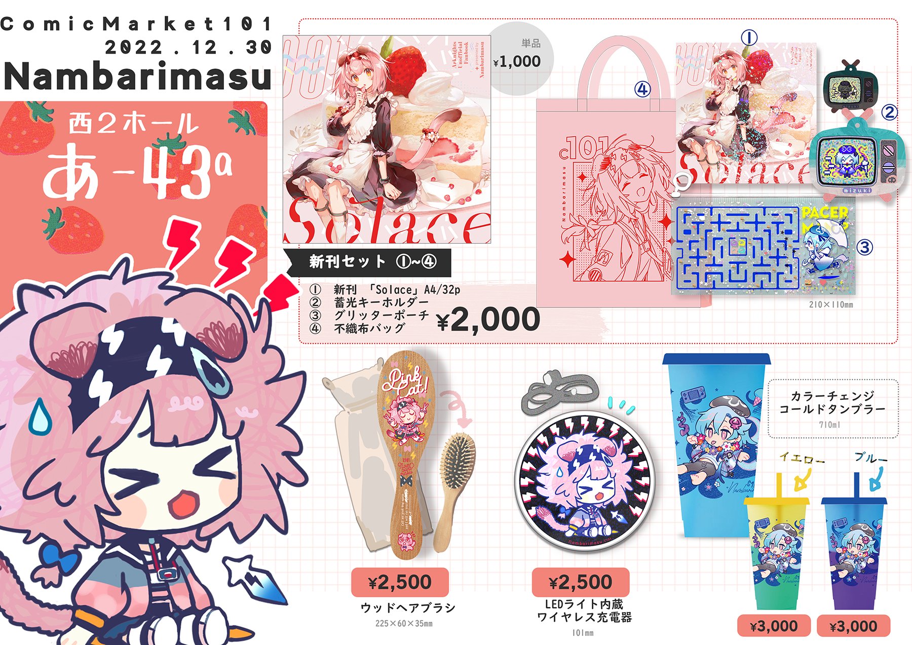 C102 コミケ Nambarimasu/namie 新刊セット アークナイツ