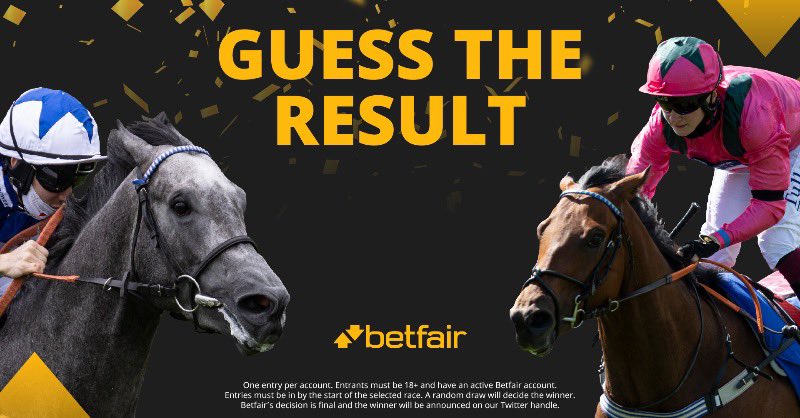 BetfairRacing's tweet photo. ❓ It’s the Boxing Day Guess The Result. 

🎁 Your chance to win a £50 free bet.

🤔 Who wins todays King George at Kempton. 

🏇 RT &amp; REPLY with your pick to enter.

🏆 1 correct guess will be picked at random

T&amp;C's here 
https://t.co/gBGSq7pqHs… https://t.co/O96WruuUtt