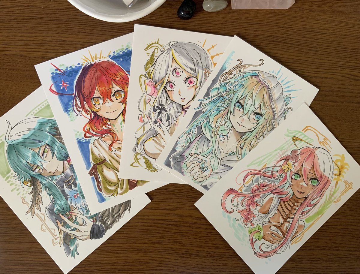 SHEpopo 中サイズ 色紙4ページアナログイラスト 【メーカー公式