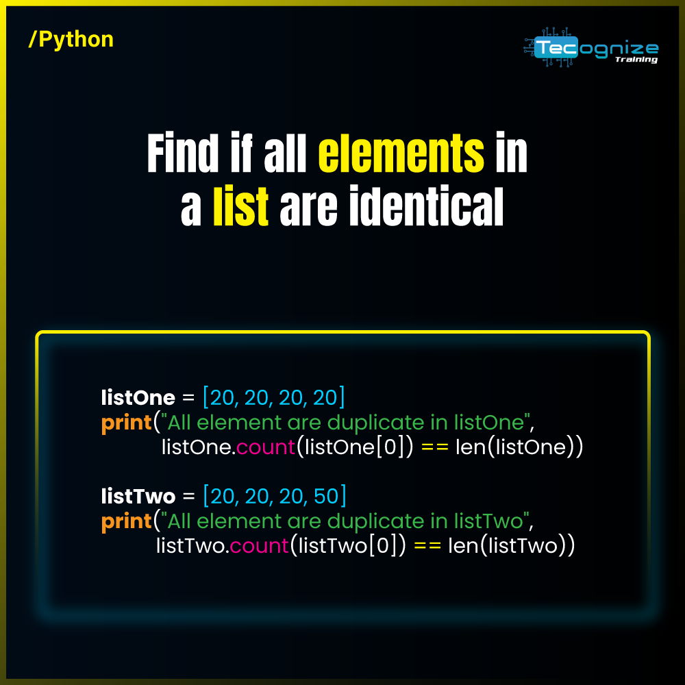 Tecognize's tweet photo. #tecognize #training #techtips #python #programming https://t.co/dd4GPPHsbE