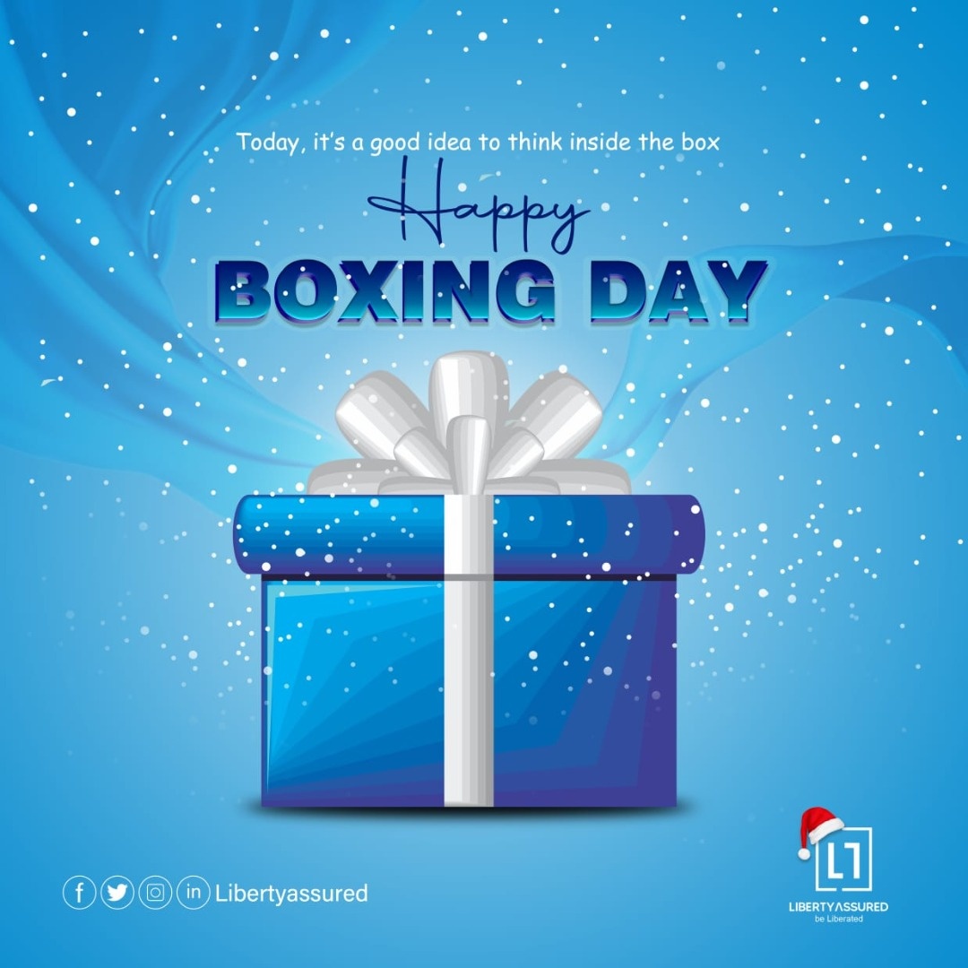 LibertyAssured's tweet photo. Boxing Day is not just a day to celebrate. It is a day to spread love. We at Liberty Assured extend our love to you this season, Happy Boxing Day! https://t.co/pEdNZufeN8