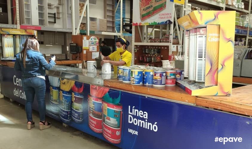 FerreteriaEPAVE's tweet photo. ¿Sabía que puede preparar la pintura que desee en nuestro #CentroDelColor de @pinturasVP? Visíte nuestras tiendas de #Valencia, estamos a su orden. #EPAve #Hogar #Pintura https://t.co/gSRHxZKoc5