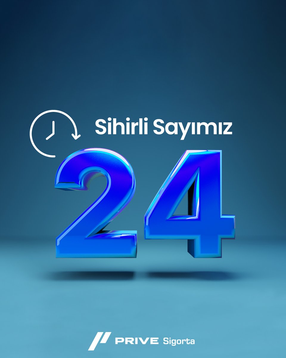 PriveSigorta's tweet photo. Sihirli Sayımız: 24 🕙︎ ✅ 

Prive Asistans Hizmetleri ile en geç 24 saat içinde sigorta teminatınız kapsamında size ulaşır, sorun çözüm uzmanlarımız ile mağduriyetini giderecek tüm süreçleri başlatırız!

Bizimle tanışmak için 👇 

🌐 https://t.co/wrqAerY9IW https://t.co/8crd9ZWykf