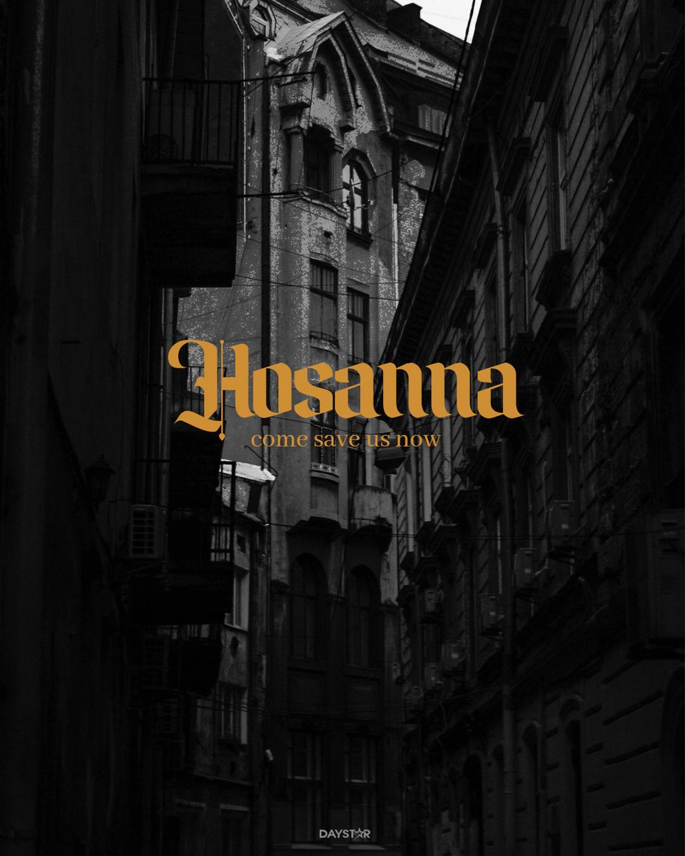 Daystar's tweet photo. Hosanna essentially means, "please save us now." It is a call for deliverance. It is a cry for salvation, and also is a cry of thanks. https://t.co/y1wtx9W8ea