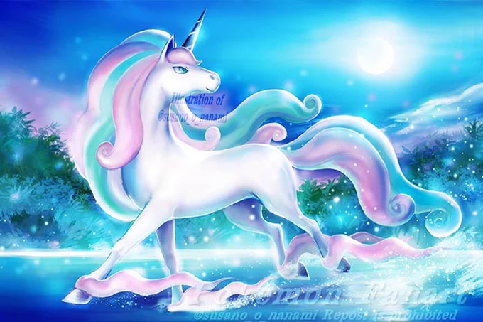 ガラルギャロップ#Rapidash #ポケモンのイラスト 