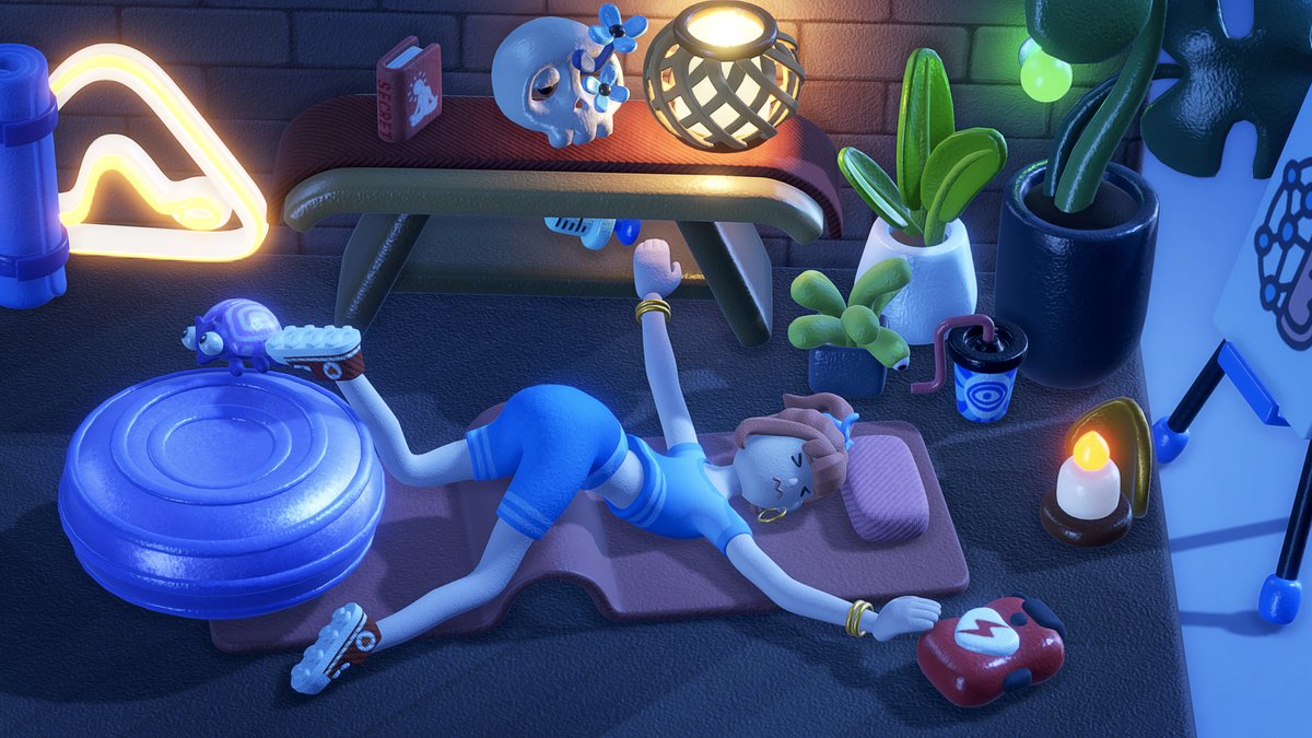 Kindly reminder: You can try Exhausted Man's new demo in the Xbox Demo Fest until Jan 1st. It's packed with an exhausted girl and lots of new features and improvements. It would be really helpful if you could leave a comment and tell me your thoughts🙏