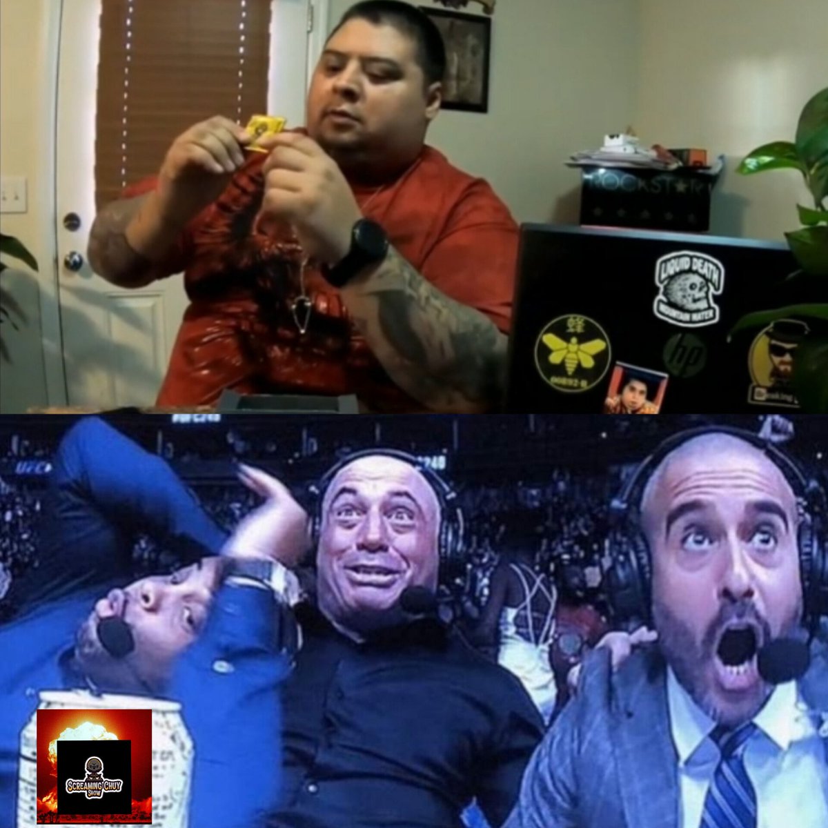 ChuyScreaming's tweet photo. When I ate the world's hottest chocolate https://t.co/ZzKVb2QwjO https://t.co/3kRam4qyeC