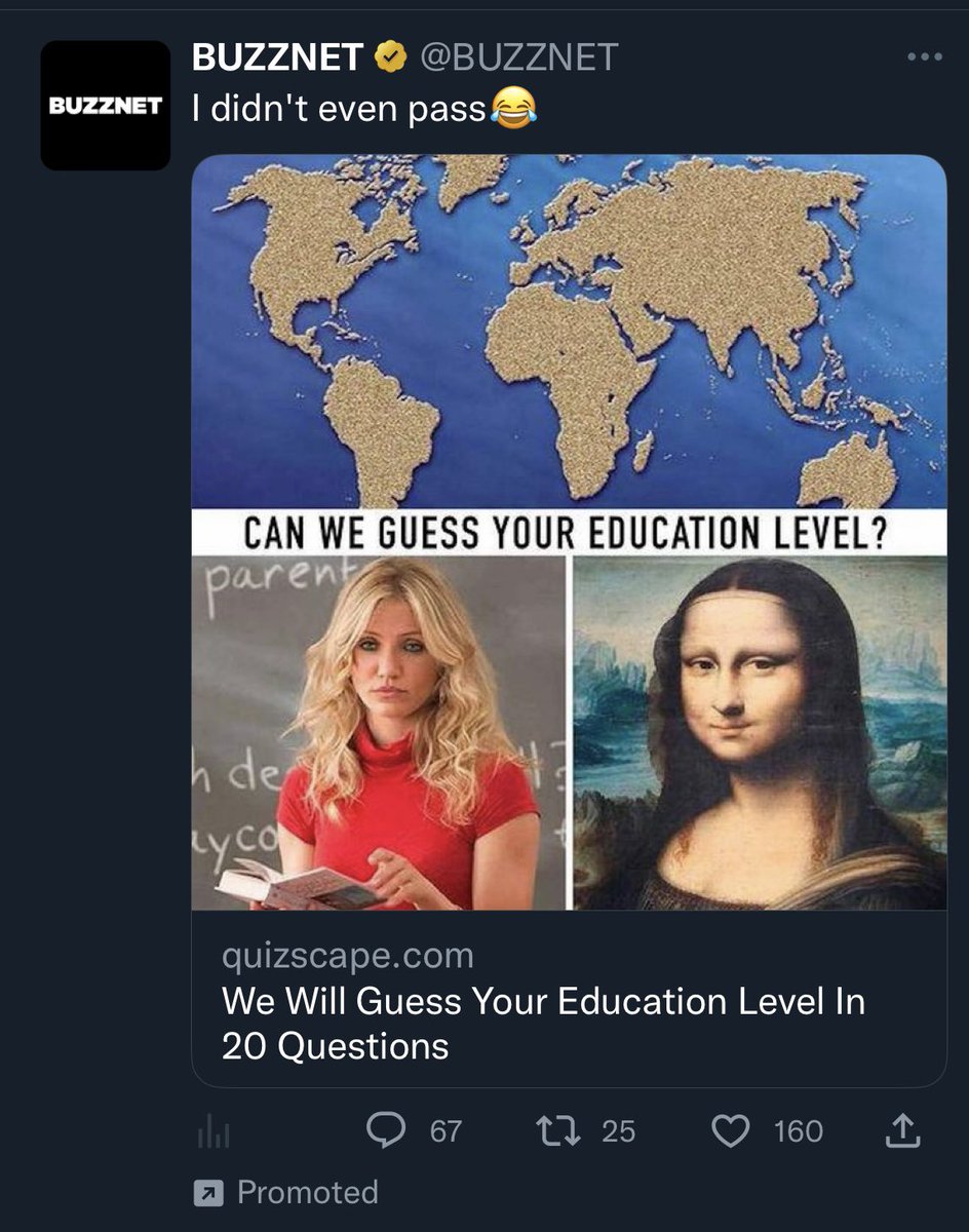 The first one is the world, Cameron Diaz in bad teacher and the Mona Lisa fucking easy https://t.co/0ypj9EP8uY