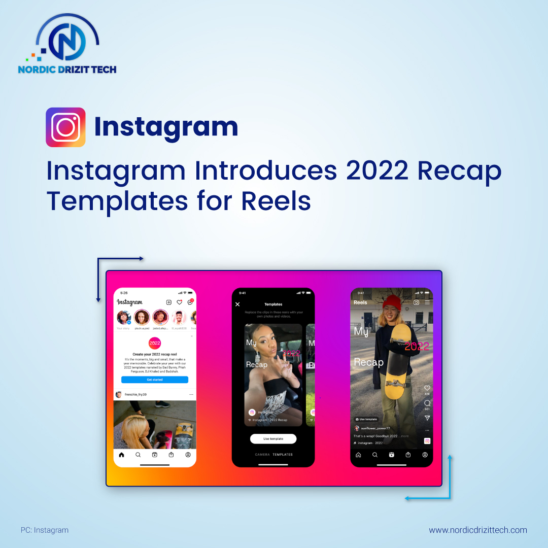 nordicdrizittc's tweet image. With 2022 summary templates for Reels, Instagram has provided a new method to commemorate your year. These templates feature narration from various personalities. 
#nordicdrizittech #instagramreels #reels #videosharing