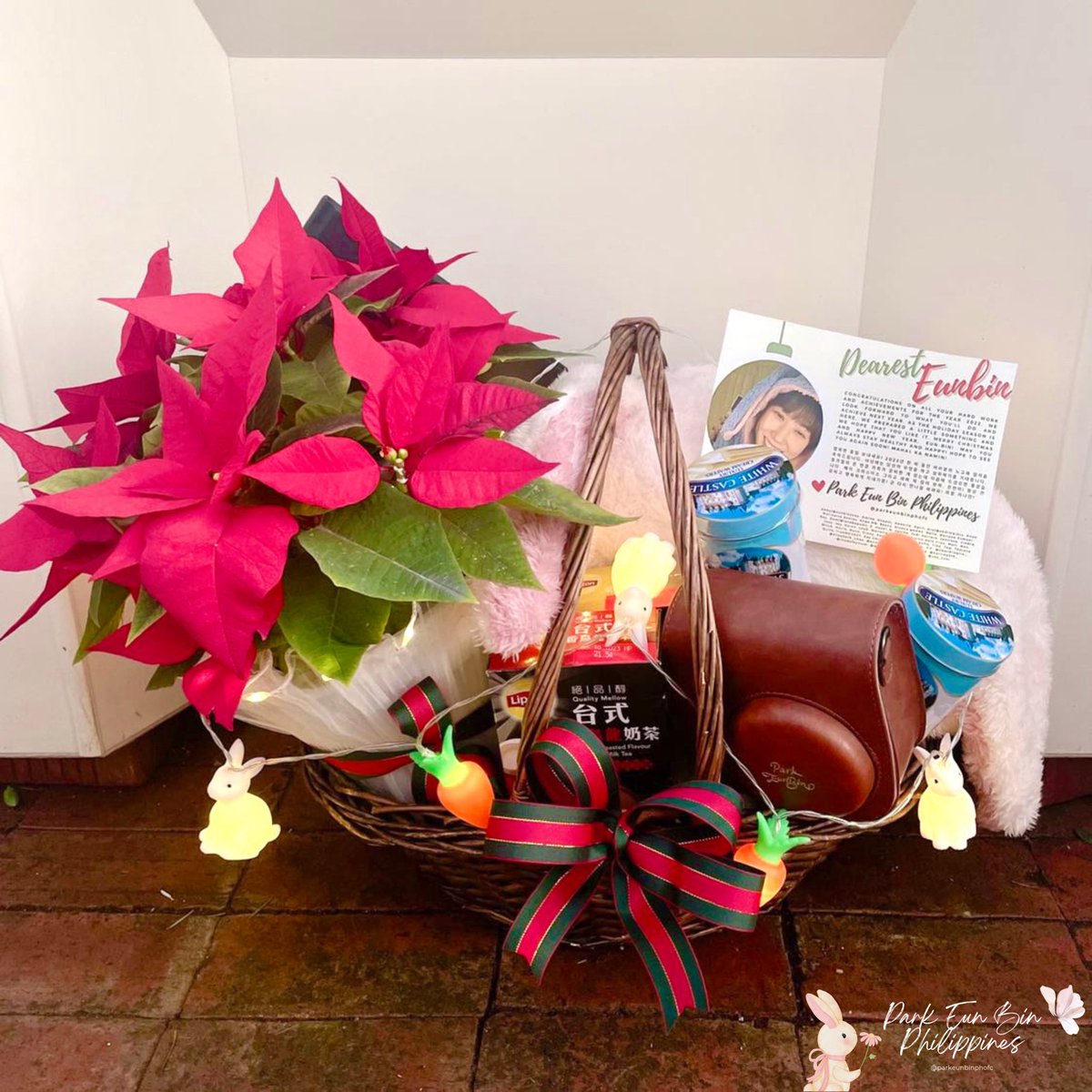 parkeunbinphofc's tweet photo. #BinkanHolidays — Surprise! We have successfully delivered our holiday gifts for #ParkEunBin on December 23rd! 

This is PEB Philippines’ second holiday project for Eun Bin! 🥺💕

Here’s a thread of what Eun Bin has received ✨ https://t.co/lwc1K0gQ7L