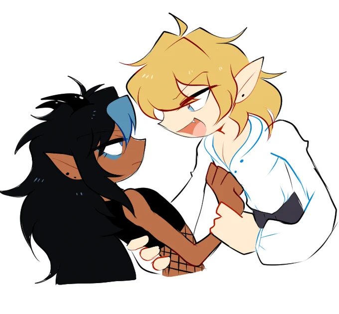 14. aerrynanother incubus from hell who lives a much more posh lifestyle than salmir, and therefore he thinks lowly of him. he constantly butts head with him, especially over his ex (salmir's current partner) despite getting dejected by them every time 