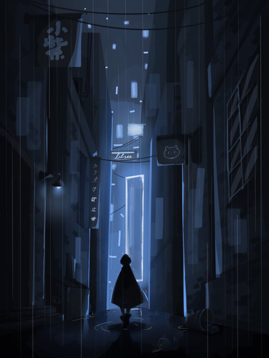 Night 
Just practice with painting style [ib: @/snatti]