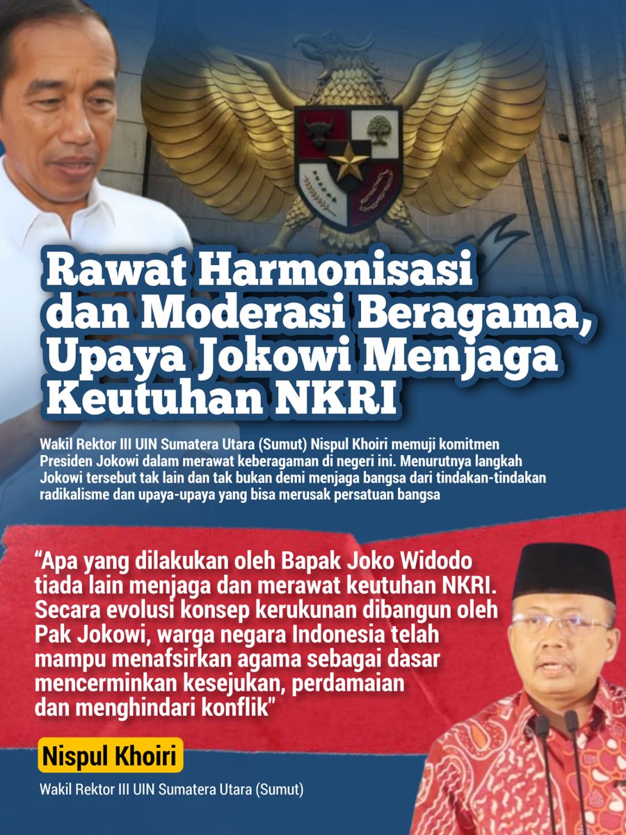 Bagus nih langkah pak Jokowi untuk menjaga dari tindakan radikalisme dan upaya yg merusak persatuan bangsa
Jokowi Jaga NKRI
#IndonesiaHarmoni