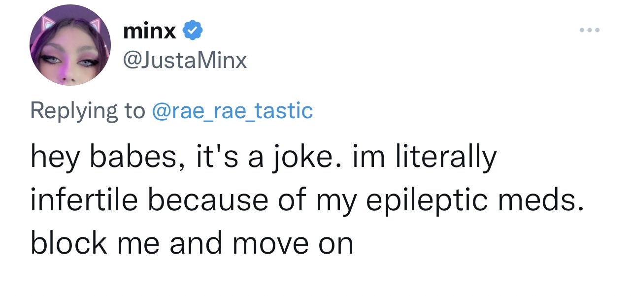 KEEM 🍿 on X: What happened to @JustaMinx ?