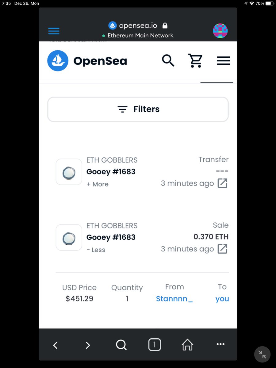Been on a space with <a href="/M4573RCH/">⚡️</a> <a href="/ThreadGirl_eth/">ThreadGirl.SOL🔌</a> @tearaverse about #ETHGobblers and I can say their vision is something this space is missing at the moment so I decided to join… where my gobblers fam at ? #NFTCommunity #NFt