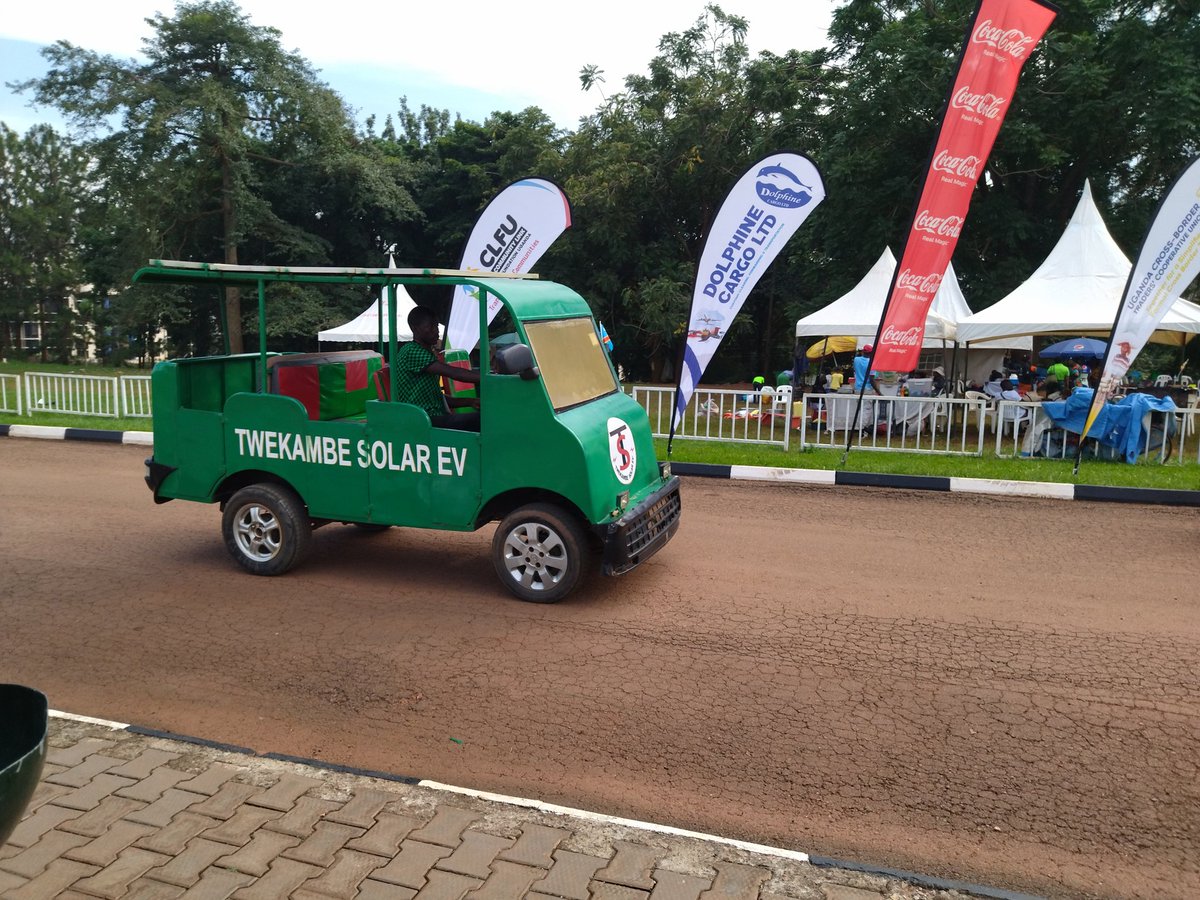 EacPan's tweet photo. 22nd #EAC MSMEs Jua Kali Nguvu Kazi exhibition from 8th to 18th Dec 2022 at Kololo Ind Grounds Ug🇺🇬 
Solar vehicle by Tobicol Tech Svs Ltd
2/18/43 https://t.co/h8TwN84Woq