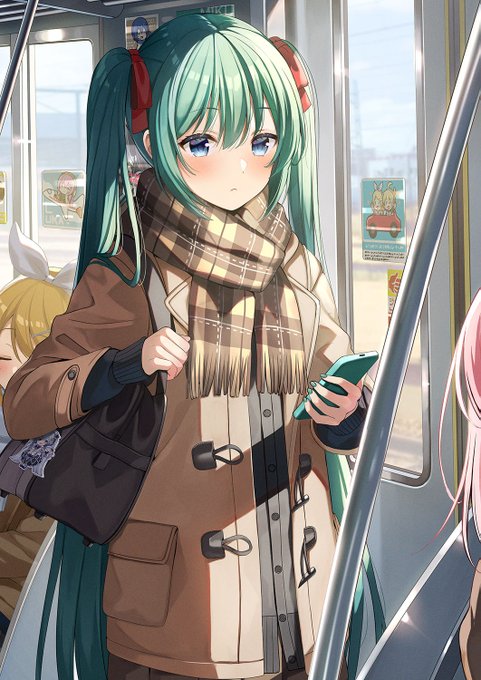 「蝶ネクタイ 電車内」のTwitter画像/イラスト(新着)