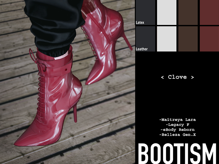 DoeTangsai's tweet photo. New Release of BOOTISM #secondlife #SL #BOOTISM https://t.co/WjRFoqlLli https://t.co/Mn7Lba5ASG