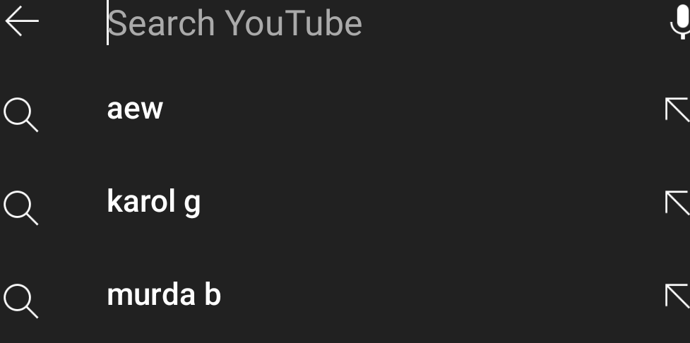 mssach's tweet photo. @TeamYouTube Please find my latest seach history junk am seeing. https://t.co/CowZVxOyTi