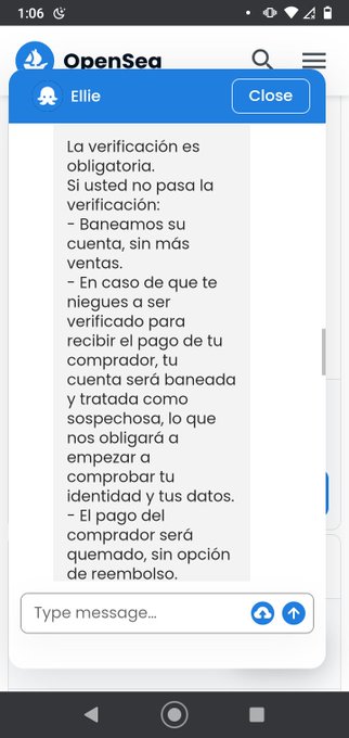 @opensea Beware, I just detected a scammer who makes a "safe purchase" with a fake OpenSea link and steals<a class="tags" target="_blank" title="On Twitter" href="/?out=eyJ0eXAiOiJKV1QiLCJhbGciOiJIUzUxMiJ9.eyJpYXQiOjE3MjYxNzMwMDcsImlzcyI6InR3cG9ybnN0YXJzLmNvbSIsIm5iZiI6MTcyNjE3MzAwNywiZXhwIjoxNzU3NzA5MDA3LCJyZWRpcmVjdF91cmwiOiJodHRwczovL3R3aXR0ZXIuY29tL29wZW5zZWEifQ.8DujHzcl_ELIckmh-MoIwomqtUYSf2aobVXvvz-lYTF9hcR9c1a9yktkr0LBgPcCfgEKcFAaQ-ZRi6wsbjG6dQ">@opensea</a><a href="/tag/nfts"class="tags"><span>#nfts</span></a><a href="/tag/opensea"class="tags"><span>#opensea</span></a><a href="/tag/nftdrop"class="tags"><span>#nftdrop</span></a><a href="/tag/nftgiveaways"class="tags"><span>#nftgiveaways</span></a><a href="/tag/openseanfts"class="tags"><span>#openseanfts</span></a>
