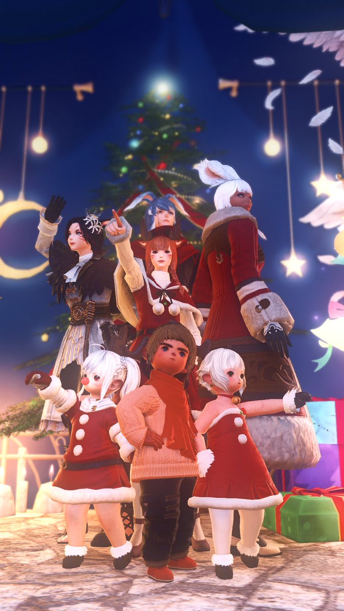 LyriasRainvein's tweet image. Tauges FC Christmas photoshoot.