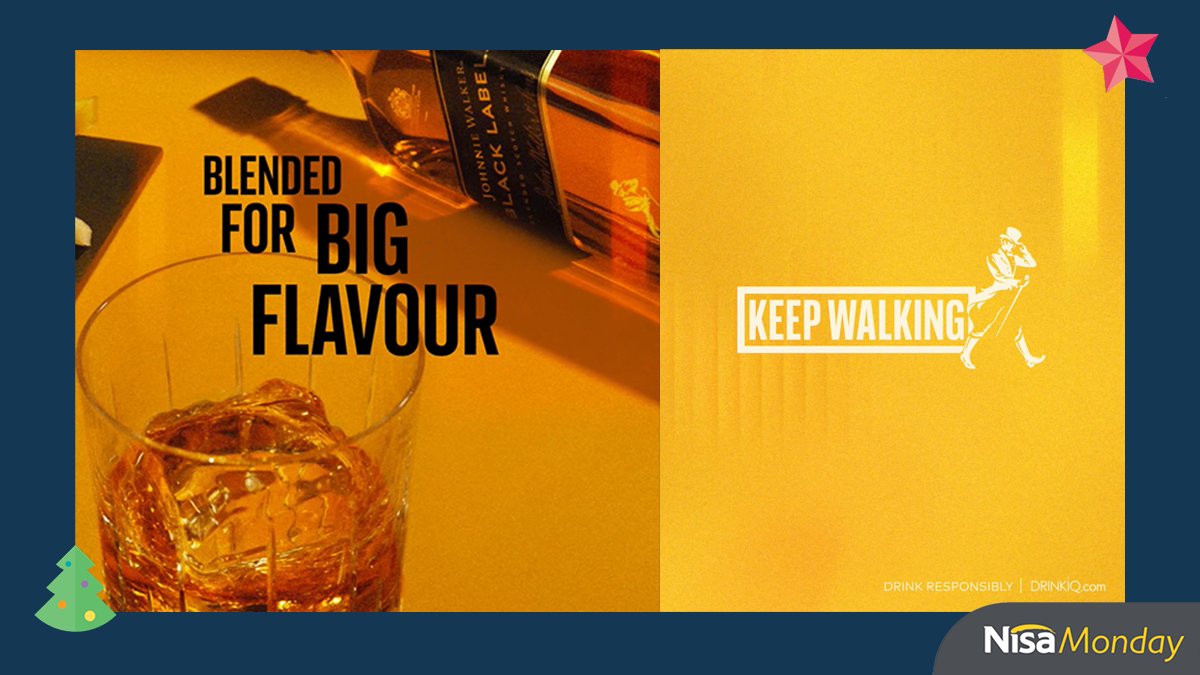 WIN with <a href="/johnniewalker_/">Johnnie Walker</a> this #NisaMonday! Big Flavour for Big Moments! RT+FOLLOW for a chance to be 1 of 6 lucky winners of a  bottle of Johnnie Walker Black! Who would you share a bottle with this weekend? #keepwalking 🥃 
T&amp;Cs: spr.ly/6018Mhnri
Closes: 01.01.2023