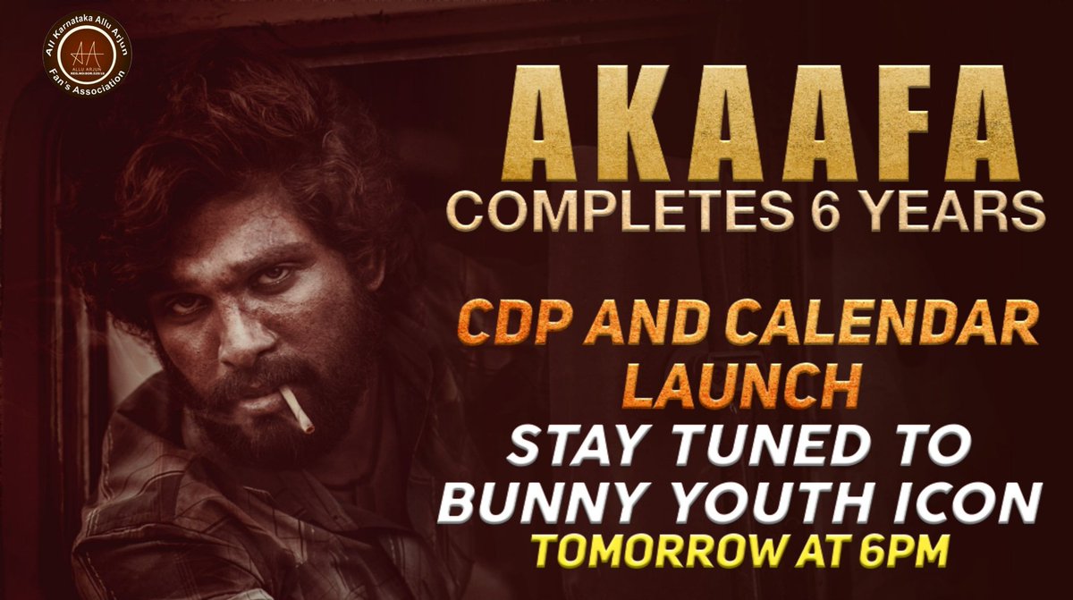 KarnatakaAAFC's tweet photo. As @Team_AKAAFA Completing 6 Years, on this eve we are celebrating in Orphanage in Bangalore 

Online calendar and CDP Launch by @BunnyYouthIcon tomorrow at 6pm 

#PushpaTheRule @alluarjun https://t.co/vwIyeNoVKU