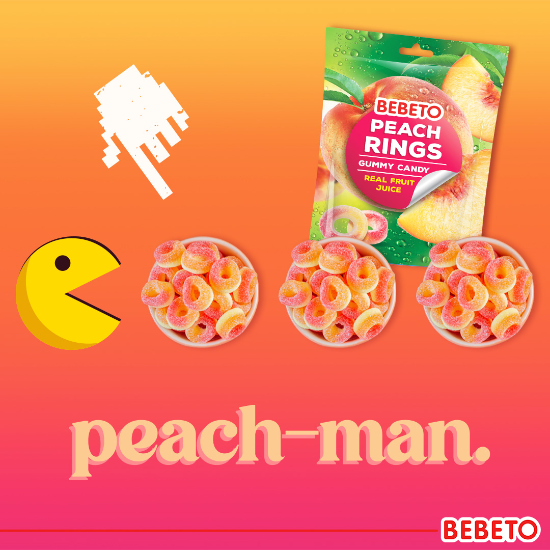 Tadına bakanlar bitirmeden duramıyor!

#Bebeto #YumuşakŞeker #EğlenceyiBaşlat #PeachRings