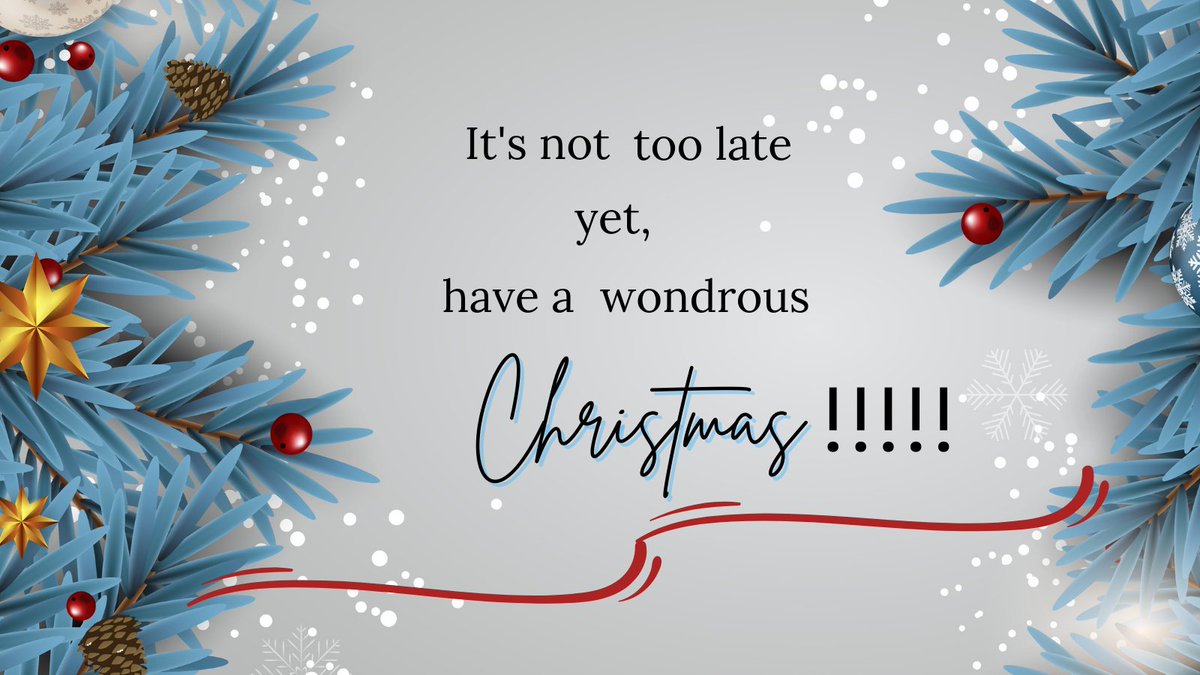 SusiniaSuico29's tweet photo. season's greetings! happy holidays😃
#ChristmasSeason #holidays #holidaybreak https://t.co/0pCHmWzuVy
