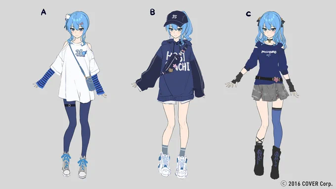 掲載許可いただけたのでモーリーコラボよりすいちゃん衣装案 