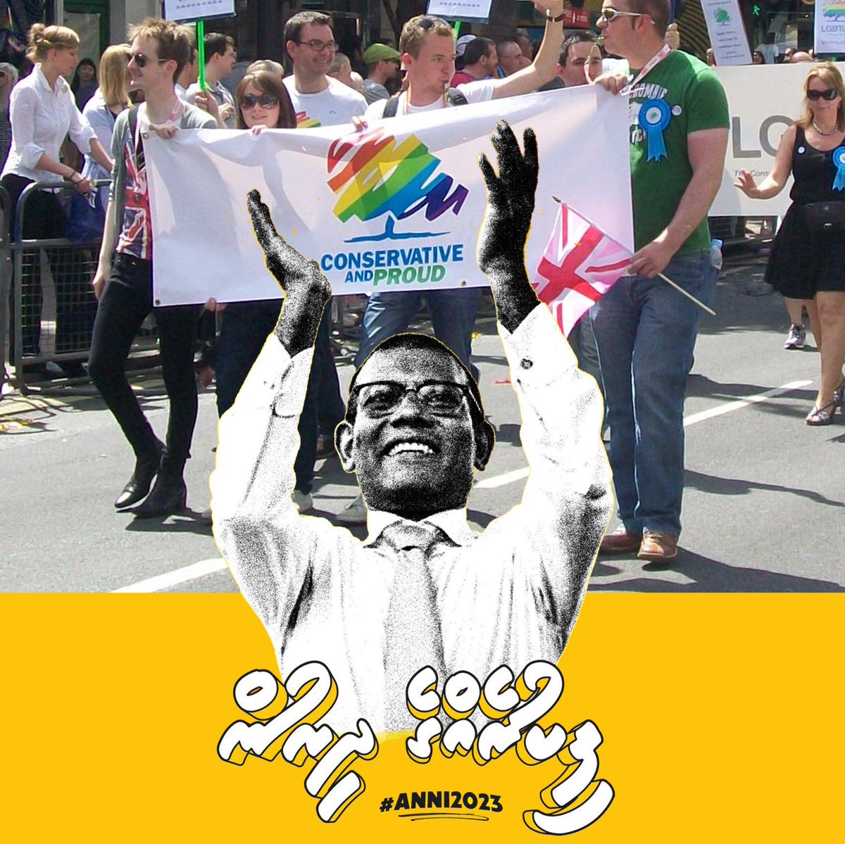 RaeesMaumooon's tweet photo. @SikkaMohoree @MohamedNasheed the only #Fikuru for @MohamedNasheed is @Conservatives #Fikuru 🌈 https://t.co/McKj3ePxXf