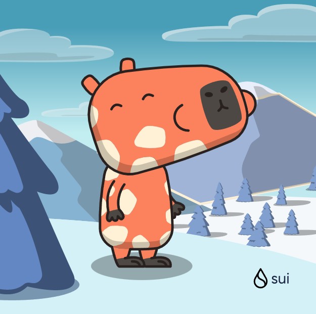 Vladandreich's tweet photo. To your idea, Capy is a giraffe, she is very cute and very tall, even such impossible wishes can come true on such a wonderful holiday, do not waste time and make a wish sooner:3

#CapyHolidays https://t.co/E5Y4HURUsy
