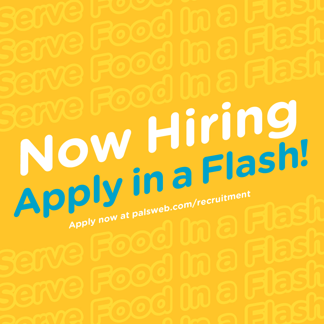 Store #31's New Year's Resolution is to have you join the team! Head to palsjobs.com &amp; drop in your application.