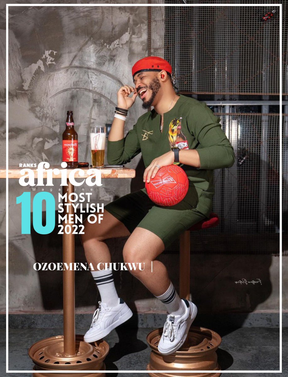 RanksAfrica's tweet photo. @ozo_chukwu is ranked as one of the Top 10 most stylish Men of 2022.
The Brand influencer, Sport personality and reality star is a style enthusiast and he never fails to turn up
#RanksRating
#RannksAfrica
#Top10moststylish https://t.co/F9dDYYk5WQ