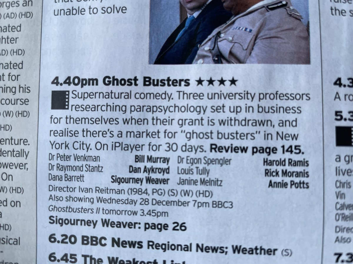 Phantom spaces haunting the Boxing Day page of the <a href="/RadioTimes/">Radio Times</a> …