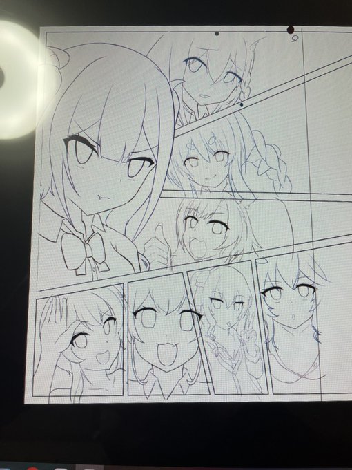 ワイ「表紙にみんな描きたいなぁ、いい構図ないかなぁ」

「仲間がいる゛よ!!!!」 