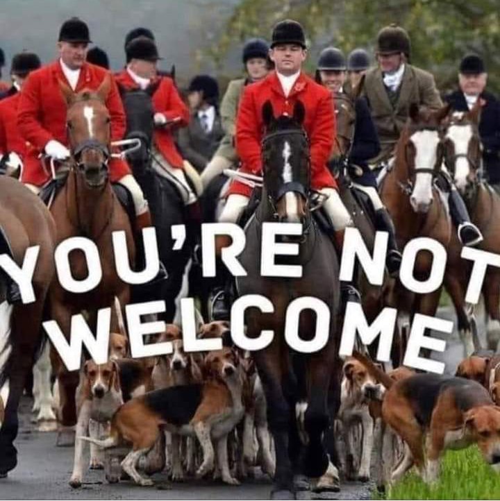 Ariana_Activist's tweet photo. Boxing Day C***s!
#banthehunt
RT if you despise hunting &amp; want a complete ban!

@rickygervais https://t.co/hHwdI5GSzf