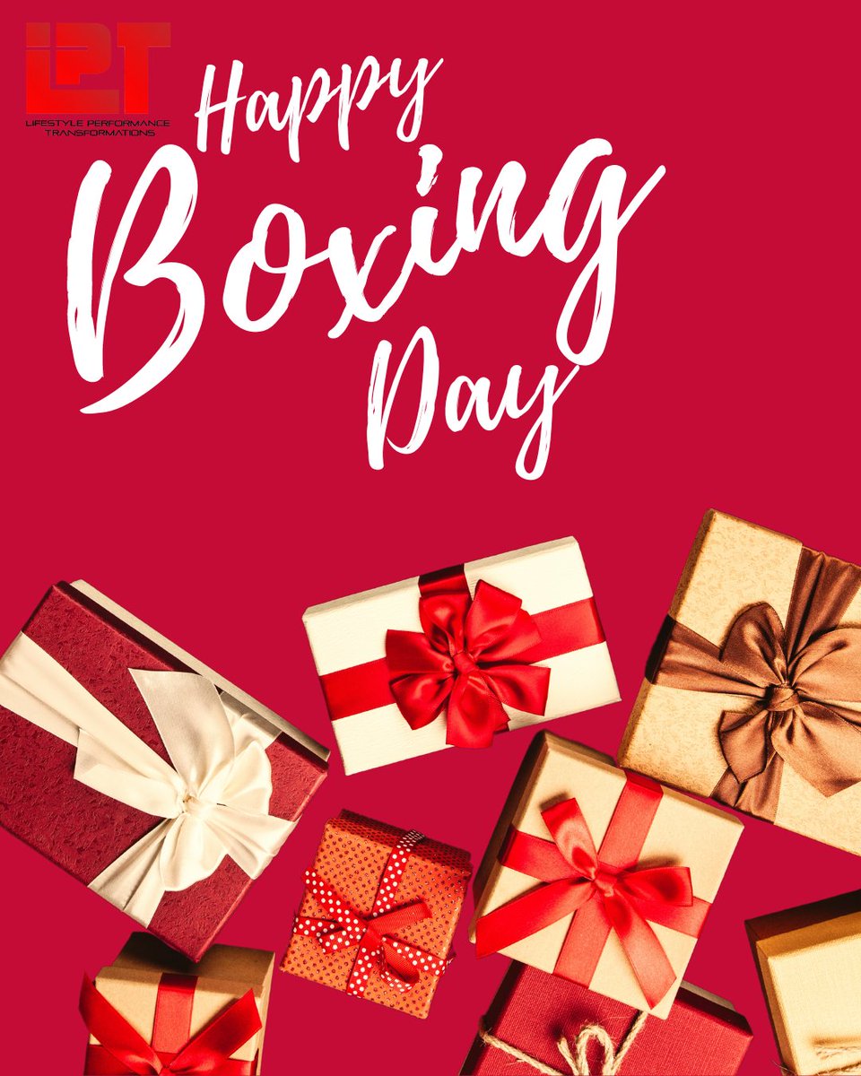 lifestylept's tweet photo. We hope everyone had a lovely Christmas Day!!
Now for Boxing Day.. βοΈ
A day for indulging in all of the leftovers, playing all of the games and browsing through the Boxing Day sales π
#lptkettering #Boxingday #rest #recover #relax https://t.co/9D7qjCC1AS