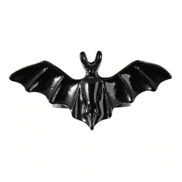 gothic_fetish's tweet photo. ╱
　閉店まであと3日❗️
【70%OFF】#閉店セール開催中📣
╲
【Batリング】

たくさんつけてもかわいいコウモリデザインのリング🦇
アジャスタブルリングでサイズ調節が可能◎
https://t.co/vl0SidfTbi

#リング #コウモリ https://t.co/WYOI8ruPHk