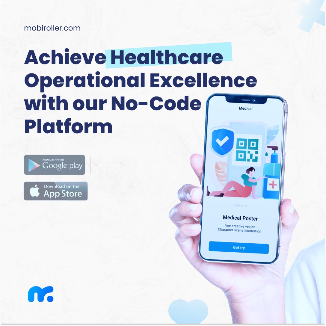mobiroller's tweet photo. Mobiroller for Healthcare Revolutionizing healthcare technology through the power of no-code digital transformation.🩺⛑️
#nocode #healthcareapp #digitaltransformation #nocodeplatform #nocodeapp #appfeatures #appcreator https://t.co/JQMYhnJXOQ