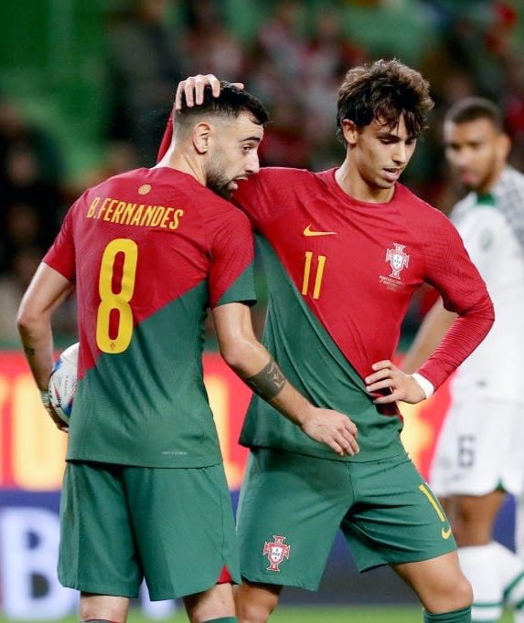 UtdFaithfuls's tweet photo. 🚨 Fabrizio: "Jorge Mendes, the agent of Joao Felix, is speaking to English clubs. Man Utd and Arsenal had conversations with him, and the Premier League is his most likely destination." [YT]

There might be something in this. https://t.co/p9mtdd1Xpa