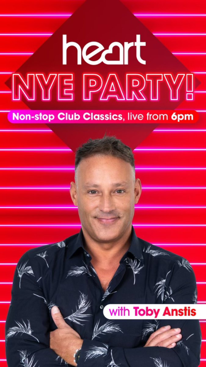 Toby Anstis (@tobyanstis) on Twitter photo It’s going to be a big one!!
Get your mates over, I’m laying on a massive party set live from 6pm on <a href="/thisisheart/">Heart</a> <a href="/heartdance/">Heart Dance</a> 🥳🙌🥂
Then catch me live at <a href="/O2AcademyIsl/">O2 Academy Islington</a>
On the decks at 1am, raving into 2023! It’s going to be a big one!!
Get your mates over, I’m laying on a massive party set live from 6pm on <a href="/thisisheart/">Heart</a> <a href="/heartdance/">Heart Dance</a> 🥳🙌🥂
Then catch me live at <a href="/O2AcademyIsl/">O2 Academy Islington</a>
On the decks at 1am, raving into 2023!