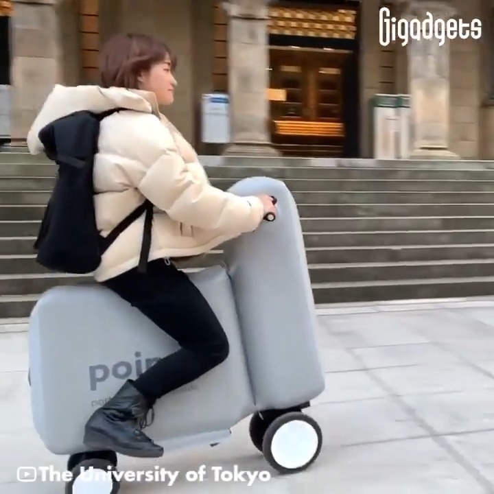 GiGadgets on Twitter "This is an inflatable scooter you can put in