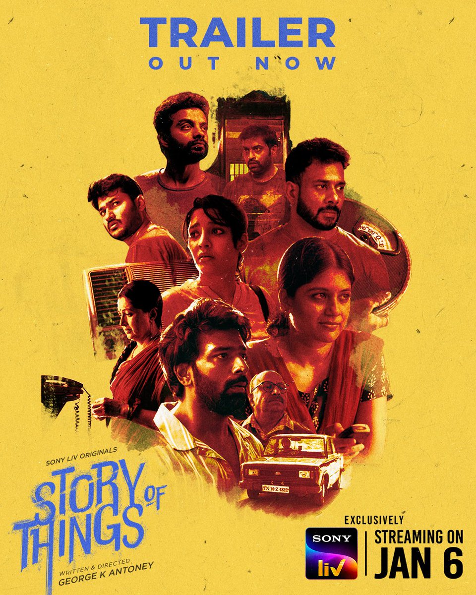 Take a sneak peek into the world of Story Of Things.

#StoryofThings, directed by George K Antoney is streaming from Jan 6.   

<a href="/vinoth_kishan/">vinoth kishan</a>  <a href="/ritika_offl/">Ritika Singh</a> <a href="/aditibalan/">Aditi Balan</a> <a href="/gautamitads/">Gautami Tadimalla</a> <a href="/aajkaarjun/">a k maurya</a> <a href="/imkbrshanthnu/">Shanthnu</a> <a href="/bharathhere/">bharath niwas</a> <a href="/linga_offcl/">Linga</a> <a href="/chutzpapro/">Chutzpa Productions</a> <a href="/georgeantoney/">George K antoney</a> <a href="/hariprasd/">hariprasd</a>